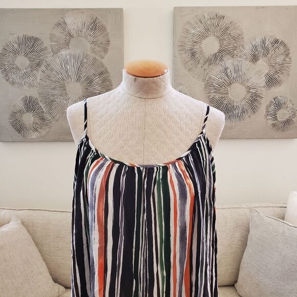 🌞 CITY CHIC 🌞 Jungle Stripe Maxi Sundress - [Size 16] - Picture 3 of 11